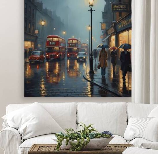 London Rain Mood by Jassica World