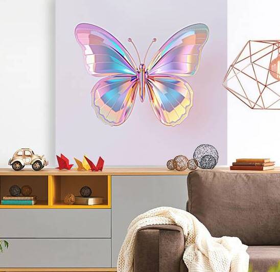 Ethereal Butterfly Abstract Gradient Wings by HASAG