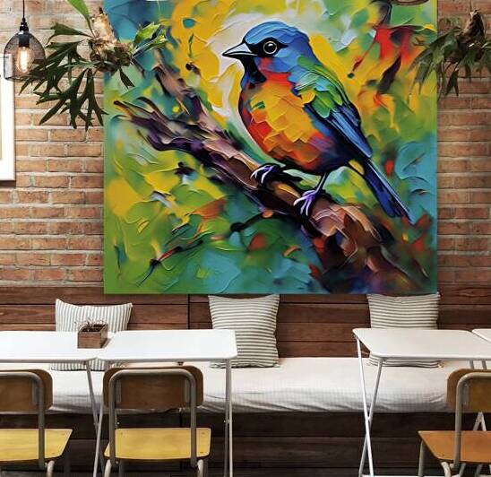 Vibrant Harmony Bird by Jassica World