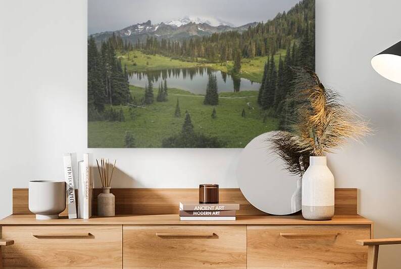 Timeless Presence at Tipsoo Lake by Louis Ruth Photography