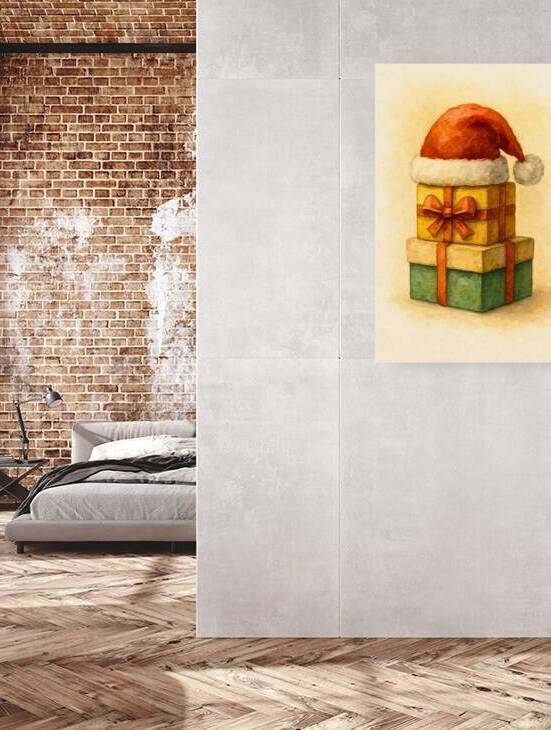 Santa’s Gentle Gift Stack by Al ameen Muftau