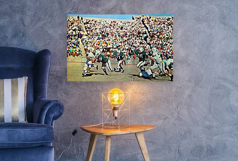 1967 North Texas Football Art by Row One Brand