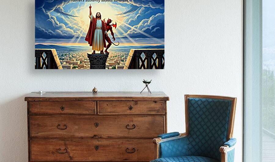 Heavens Authority Defeats Darkness Matthew 4:5-7 by DR Mustain by DR Mustain