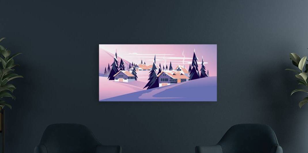 Winter fairy tale landscape by Towseef Dar