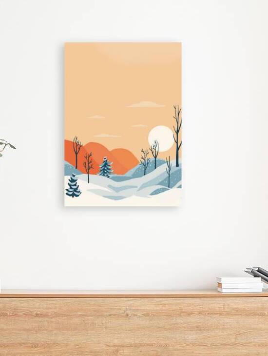 Winter landscape background. d by Towseef Dar