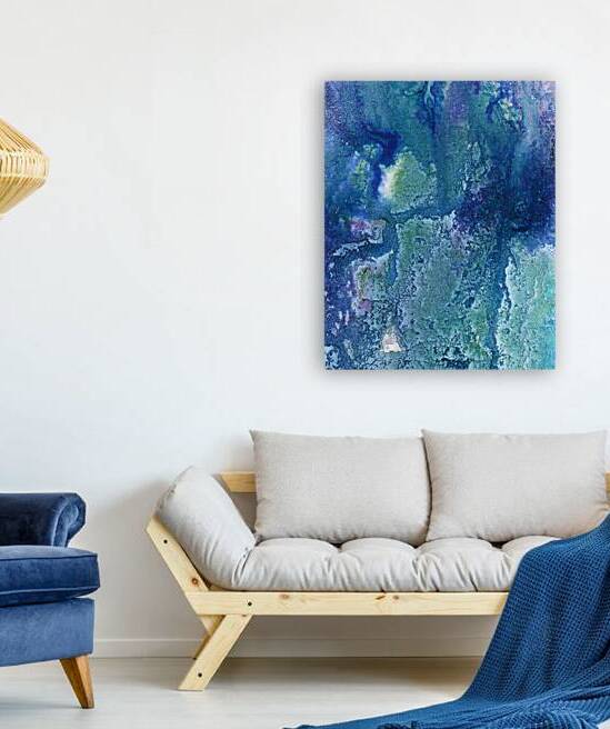 Mystical oceanic patterns three by Karen Kaspar