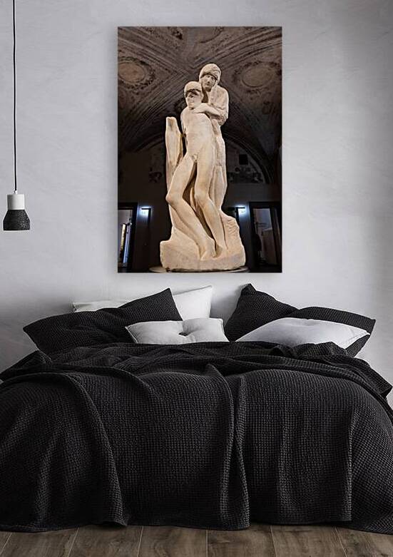 Rondanini Pietà 1564 the last marble sculpture by Michelangel by Paolo Modena