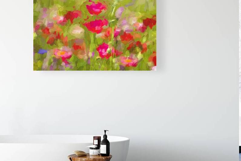 Red California Poppies X100 2 by Rich Franco