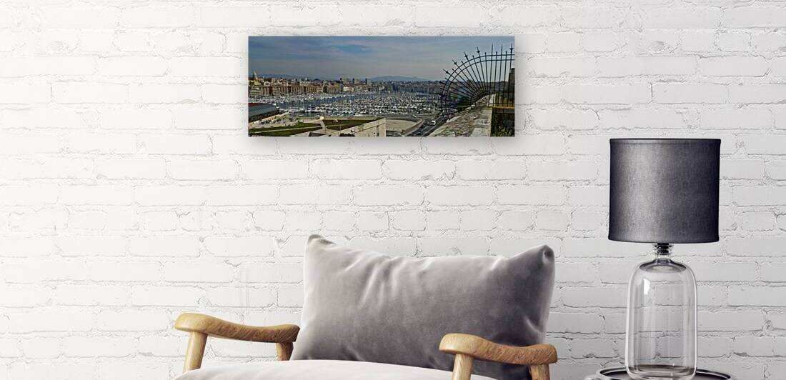 Old Harbor Marsellis by Sid Webb