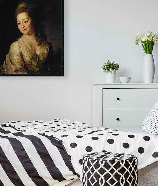 Portrait of Maria Dyakova by Dmitry Levitzky