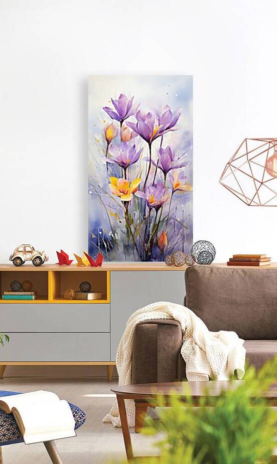 Watercolor Flowers by Towseef Dar