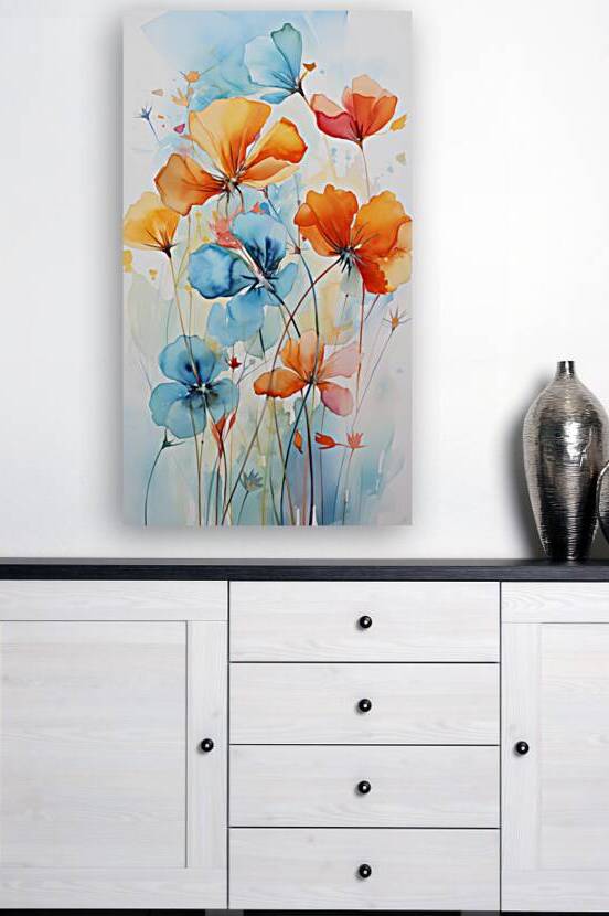 Colorful floral background by Towseef Dar