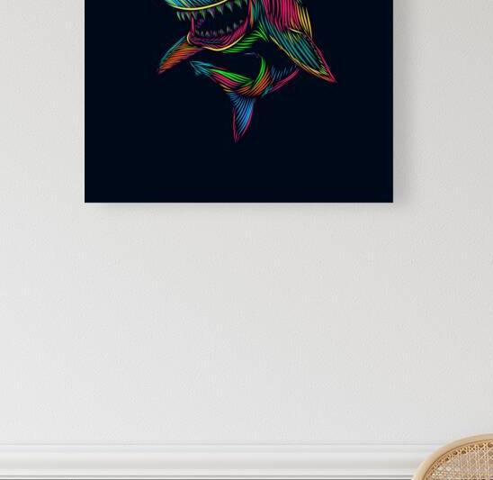 Colorful shark by Towseef Dar