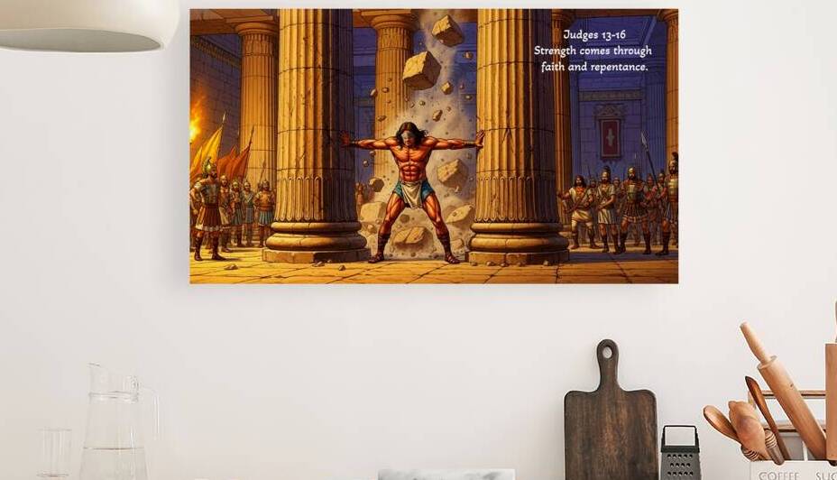 Strength Comes Through Faith and Repentance Samson Judges 13-16 by DR Mustain by DR Mustain