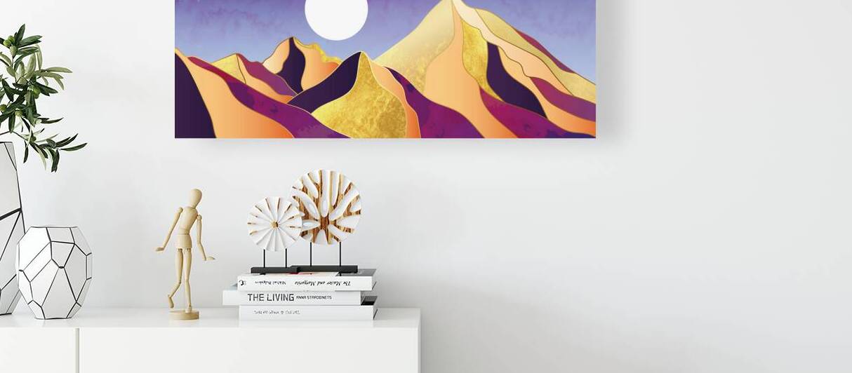 Luxury Glow Mountain by Towseef Dar