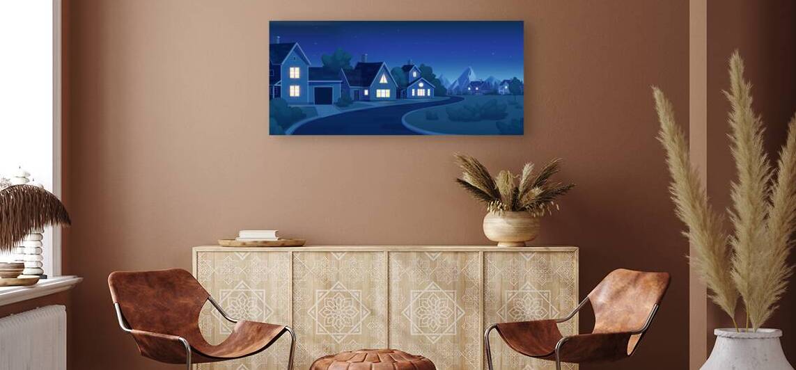 Suburban Street by Towseef Dar