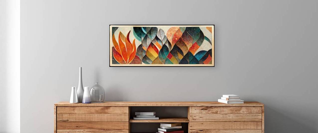 Artistic colorful mosaic  by Towseef Dar