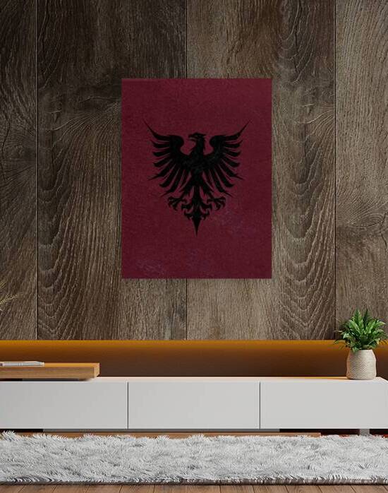 Crimson Sovereign by Sumer Paintings