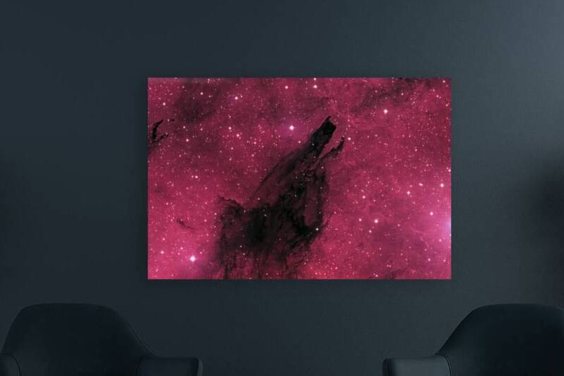 Shark Fin Nebula by Astronight Astrophotography by John Buonomo