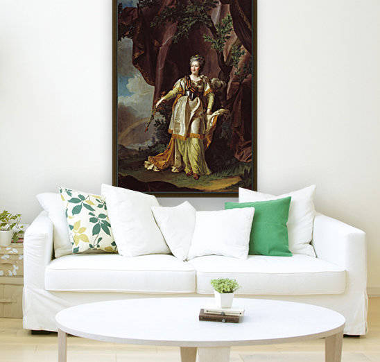 Portrait of Greate russian empress Catherine II by Dmitry Levitzky