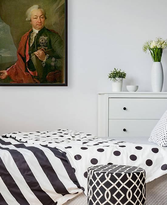 Portrait of Ivan Ivanovich Shuvalov by Dmitry Levitzky