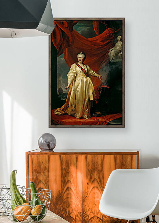 Portrait of Empress Catherine II by Dmitry Levitzky