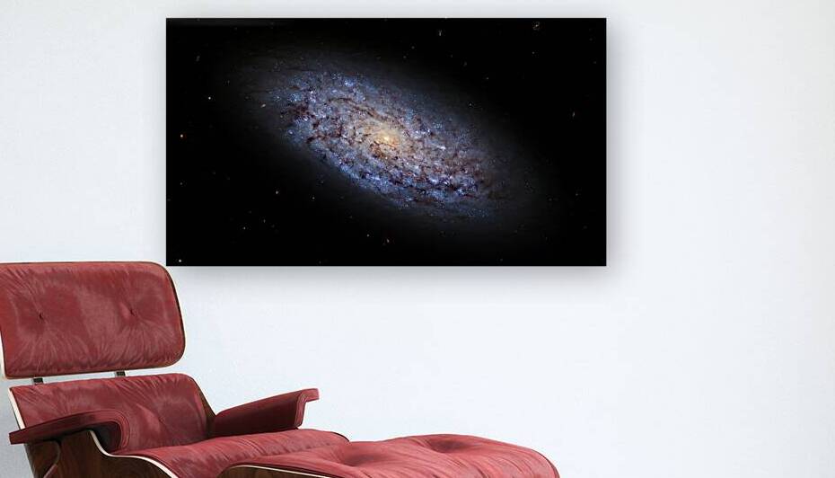 NGC5949 Dwarf Galaxy by Pisarek Photography