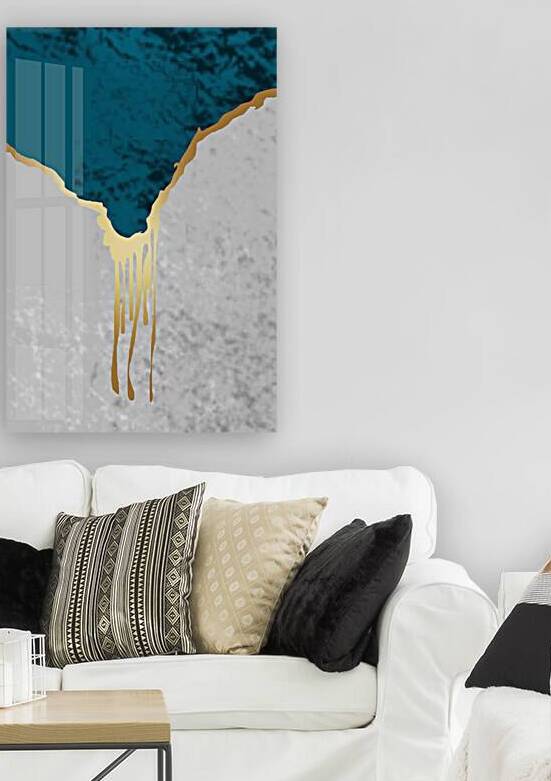 Golden Kintsugi Drip by Mandeep Pannu