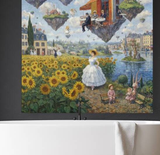 Floating Neighborhoods   by Aniima Illussiya