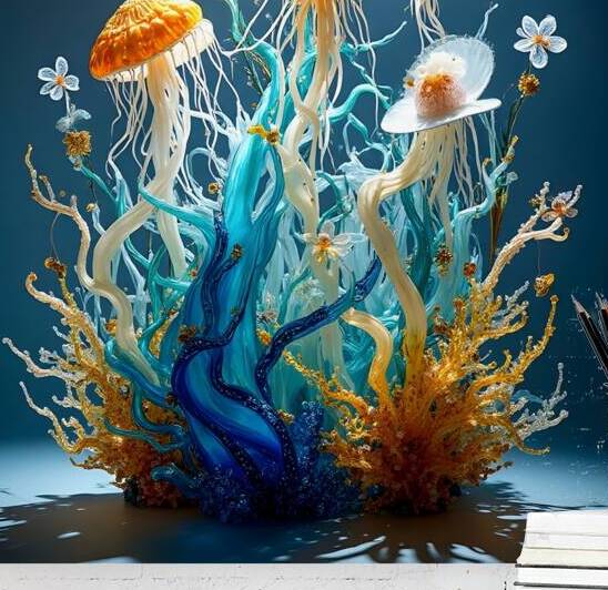 Jardin Oceanique de Cristal by zemmour hocine