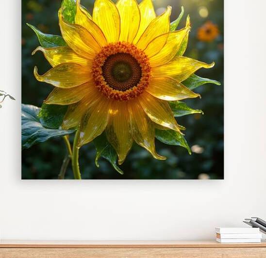 Tournesol de Verre Solaire by zemmour hocine