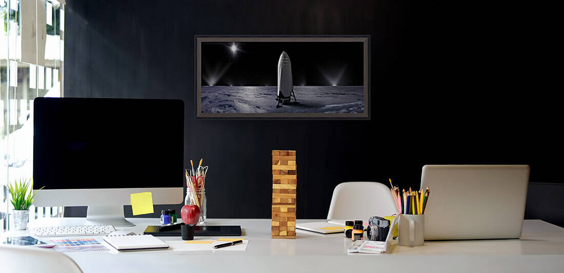 Interplanetary Transport System SpaceX 092716 by Bill Swartwout Photography