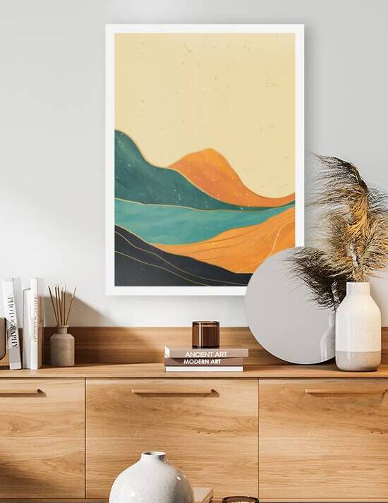 Natural abstract background mountain. a by Towseef Dar