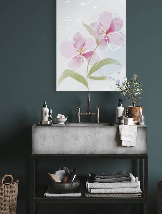 Colorful watercolor texture design. b by Towseef Dar