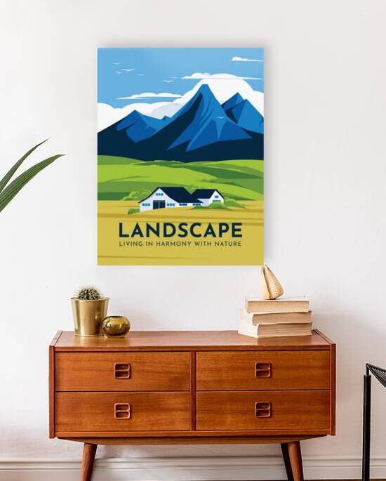 Lonely farmhouse on the mountain by Towseef Dar