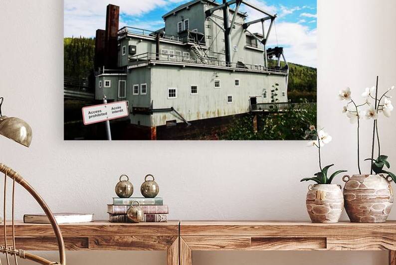 Dredge No.4 Dawson City Yukon I by Deb Oppermann