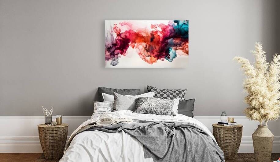 Abstract ink mixing texture by Towseef Dar