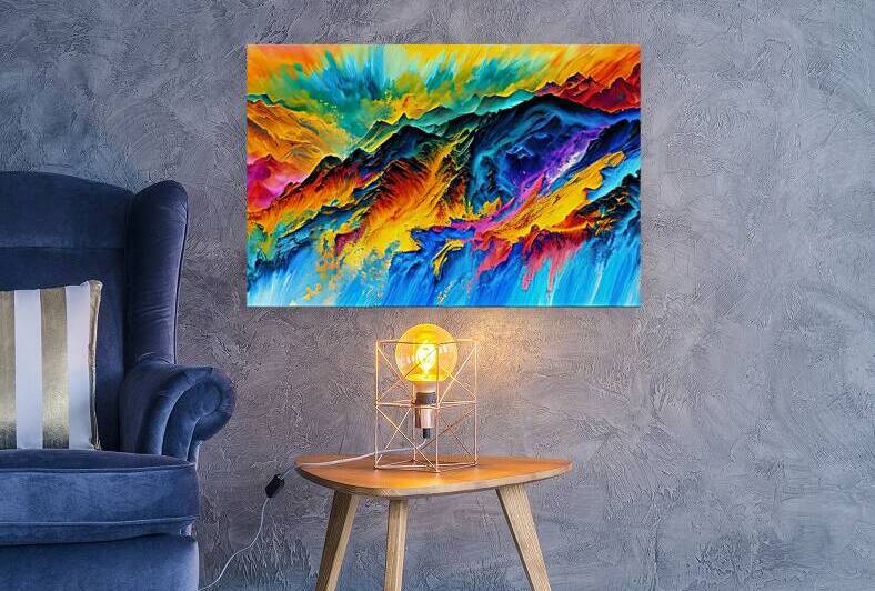 Abstract colorful nature by Towseef Dar