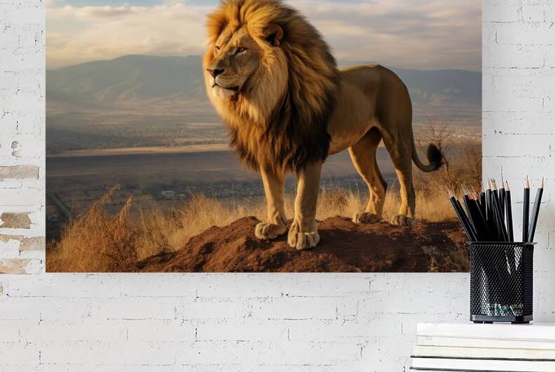 Lion in nature by Towseef Dar