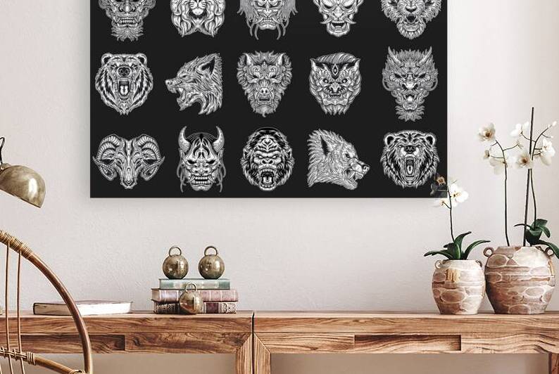 Skull Animal Beast by Towseef Dar