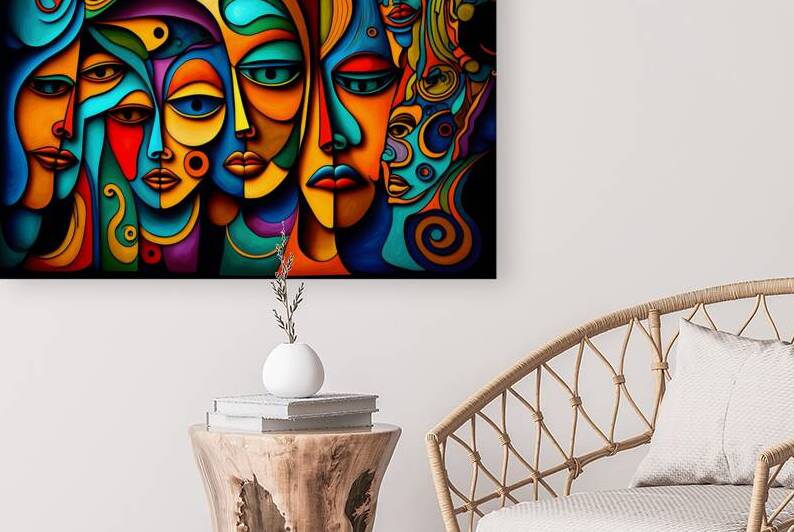 Human modern art gallery by Towseef Dar