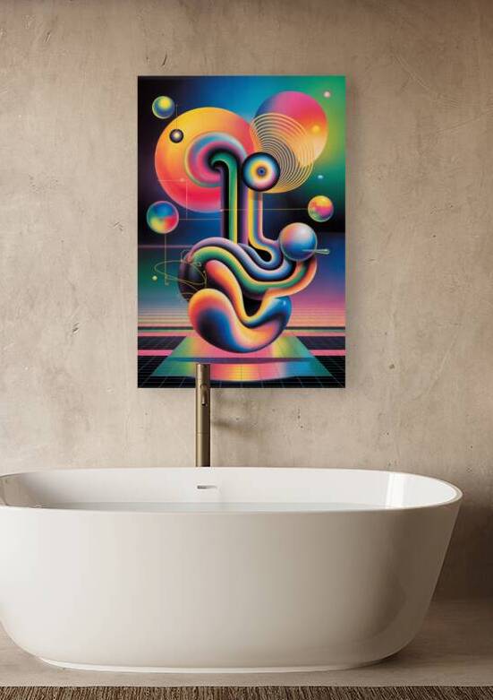 Retro Futuristic Stage  by Aniima Illussiya