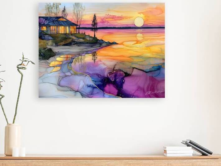 Sea Of Tranquility - Peaceful Place by SykArt Designs