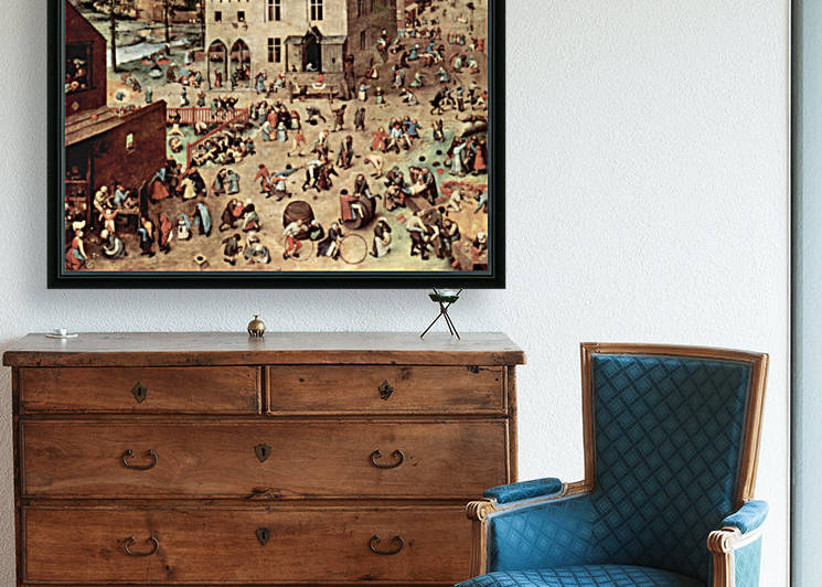 Child s play by Pieter Bruegel