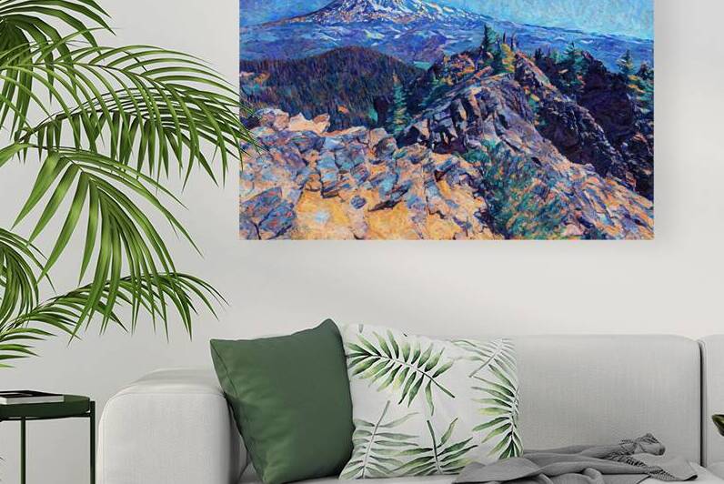 Snowy Mountain by W J Brown