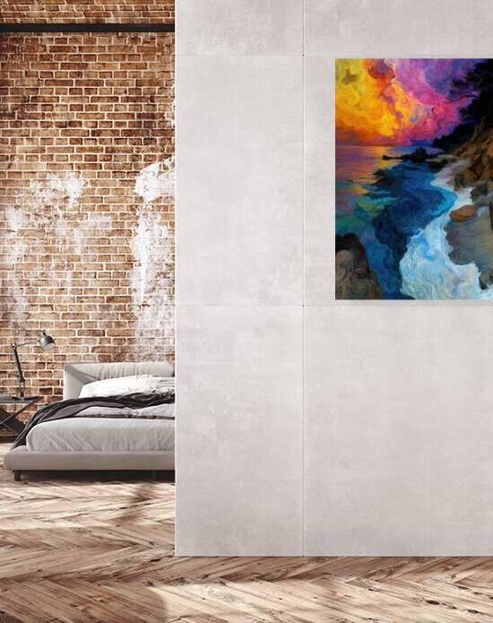 Ocean Waves - Shoreline by SykArt Designs