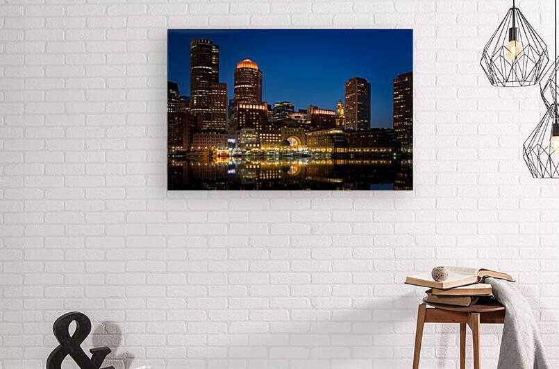 Twilight at Fan Pier Boston by Rick Berk