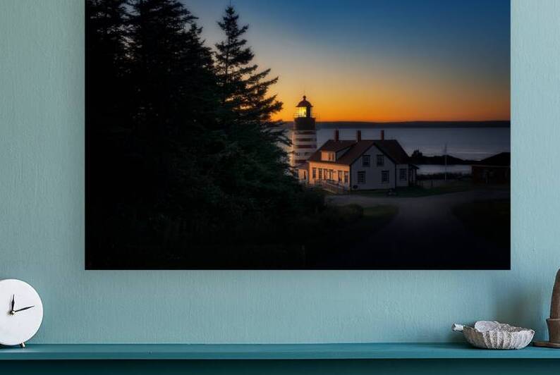 First Light at Quoddy Head by Rick Berk