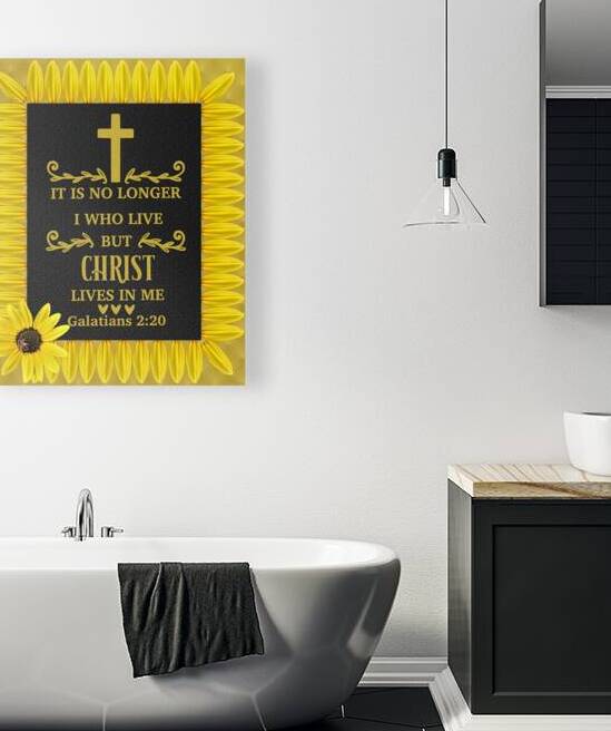 Galatians 2:20 Yellow S by Arnett Siders