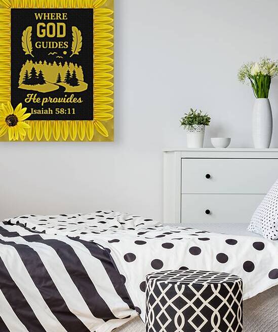 Isaiah 58:11 Yellow S by Arnett Siders